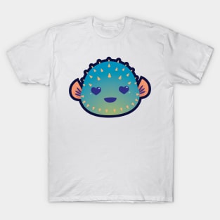 Love-struck Puffer Fish T-Shirt